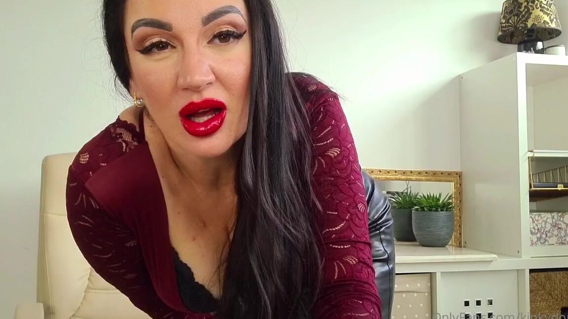 Kinkydomina Onlyfans Leatherskirt Goddessworship Longnails How Are You Feeling Drone Tempted To Worship Me Eager