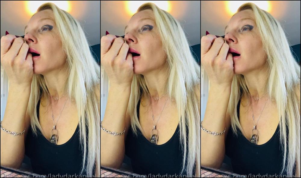 Lady Dark Angel Hr Session Today Wish Me Luck