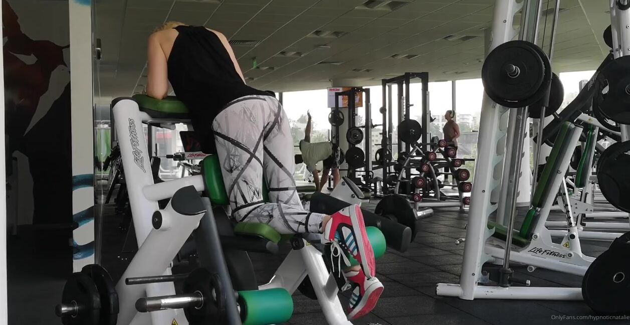 Goddess Natalie Nicknamed Goddessnatalie Onlyfans Did You Miss Drooling Over Me Working Out At The Gym