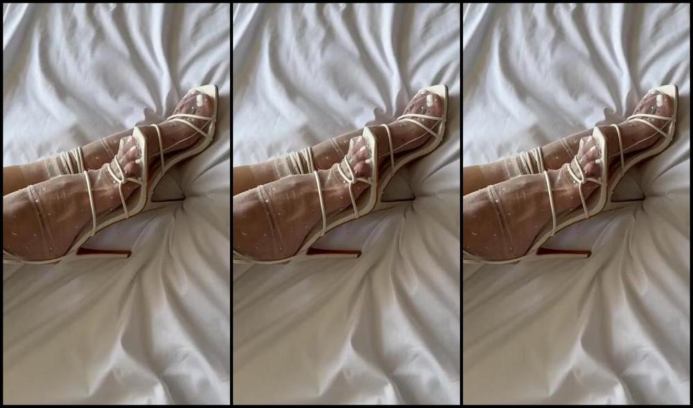 Heels Of Mine Nicknamed Heelsofmine 05 26 2023 Onlyfans Video Hope This White Angel Look Wont Fool You