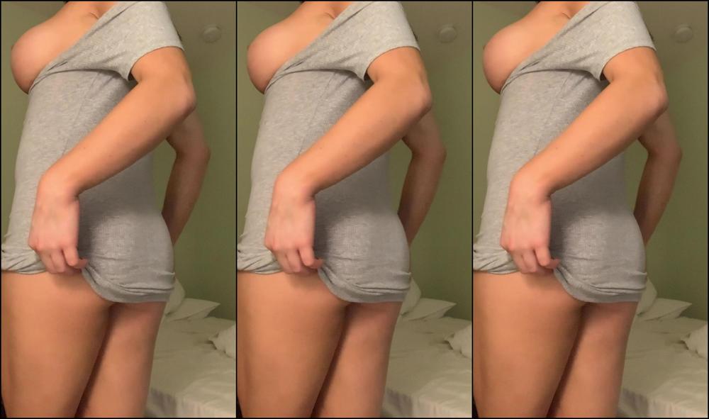 Tskhloewest Playing In A Mini Dress