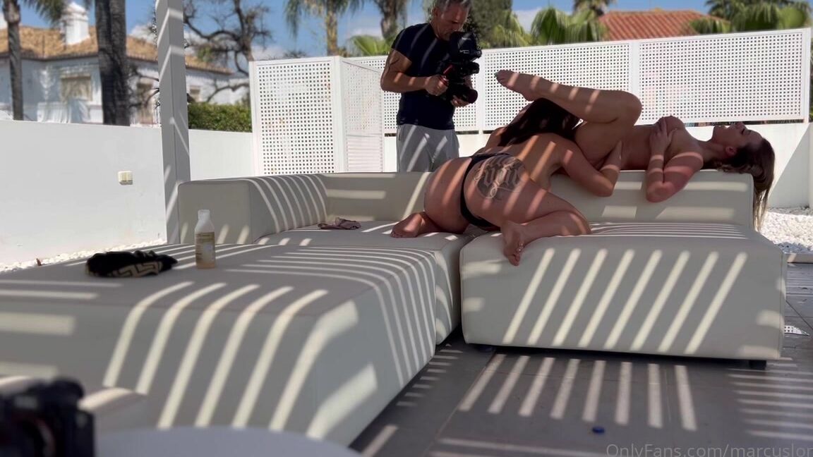 Marcuslondon Some Bts From My Trip Shooting In Spain With Katjanadine Denice K