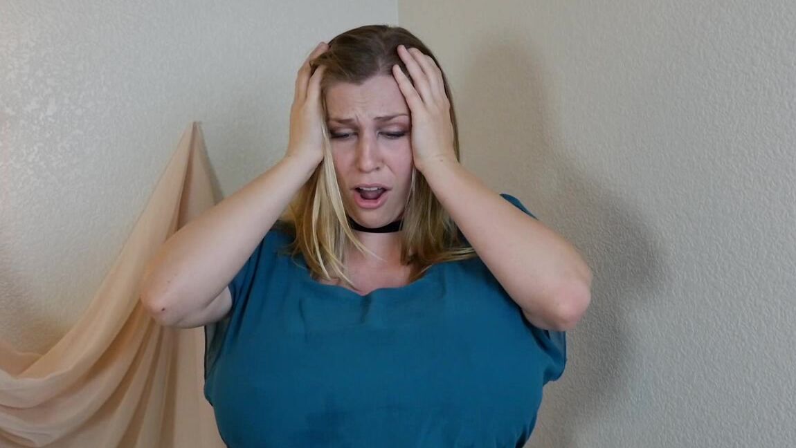 Big Boobs, Blonde, Dirty Talking, Fetish, POV xev bellringer client secretly inflates hookers boobs ManyVids