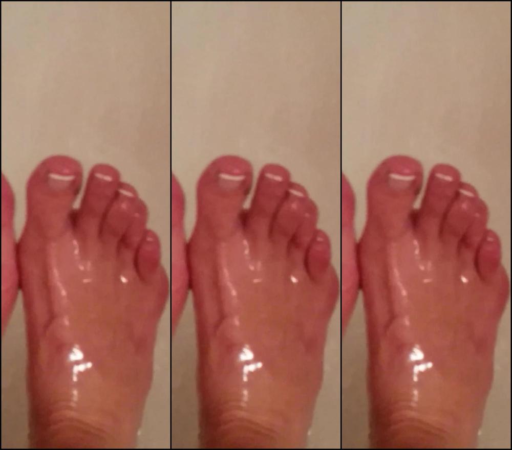 Cynthiatazer Per Request Foot Fetish Toes Tazertimerewind Toe Rinse