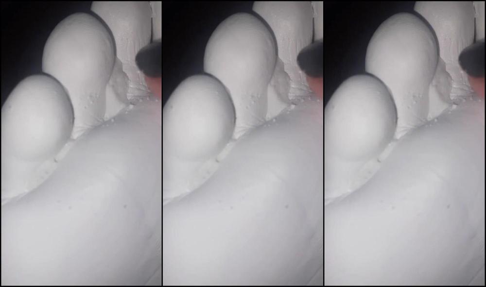 Sulfurafeline Making Of La Statue De Mon Pied Making Of My Foot Statue