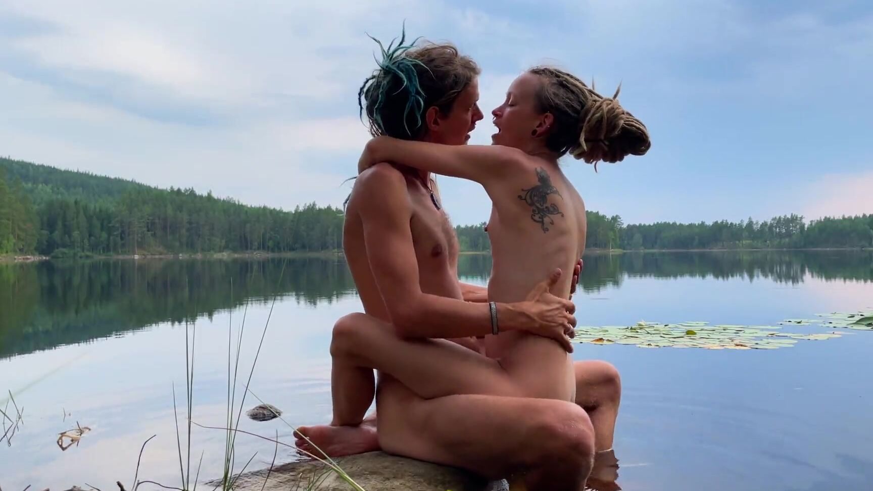 RosenbladX tantric session by a lake rosenlundx  60fps Pornhub