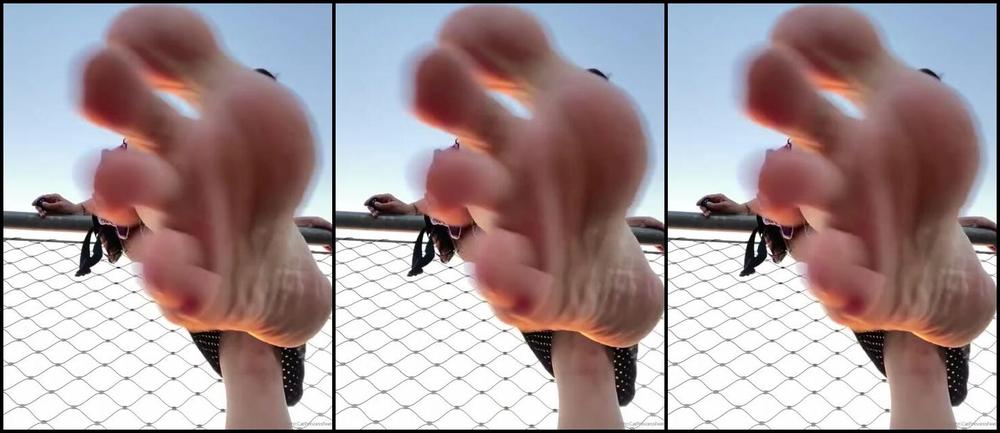 Catprincessfeet Onlyfans Out Sightseeing Get Stepped On More Cumming 9