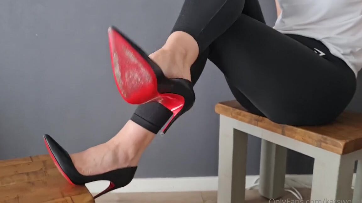 Kats Worn Heels Nicknamed Katswornheels Onlyfans I Just Love These Shoes