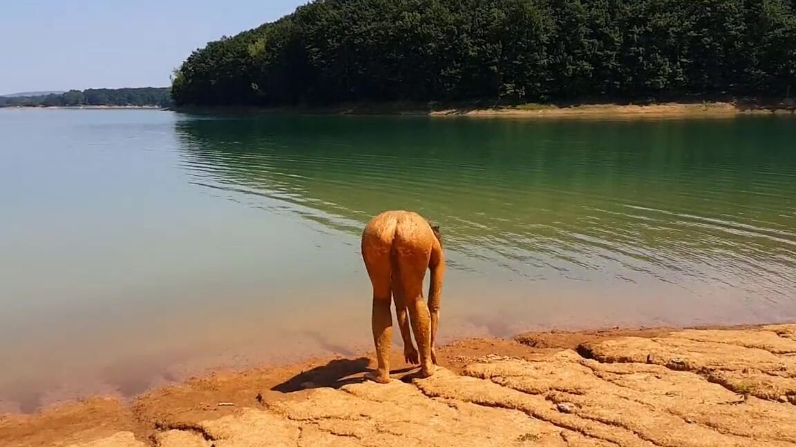 My Wife SexyDreams MUD Therapy at _Volcanic lake  MUD like a new Fetish Pornhub