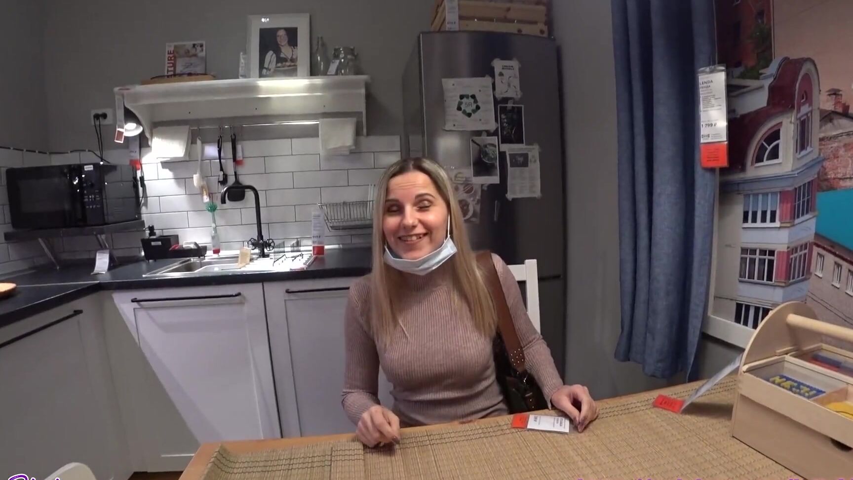 "Letty Black" Remote Vibrator, Remote Control, Public Vibrator, Vibrating Panties, Monster Pub 2, Letty Black, Sex Toys, App Control, Public, Sex Toy Testing, Blonde, Amateur, Petite, O Face, Sfw Porn, Suggest Letty Black Remote Control Vibrator in P