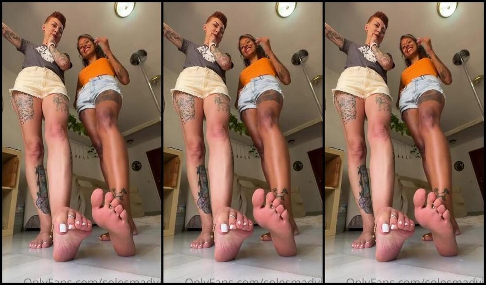 Solesmad Fetish Queen Aka Solesmadvip Onlyfans You Re Completely Transfixed By These Two Amazing Giantesses Goddesses My Little Tiny Its Your Last