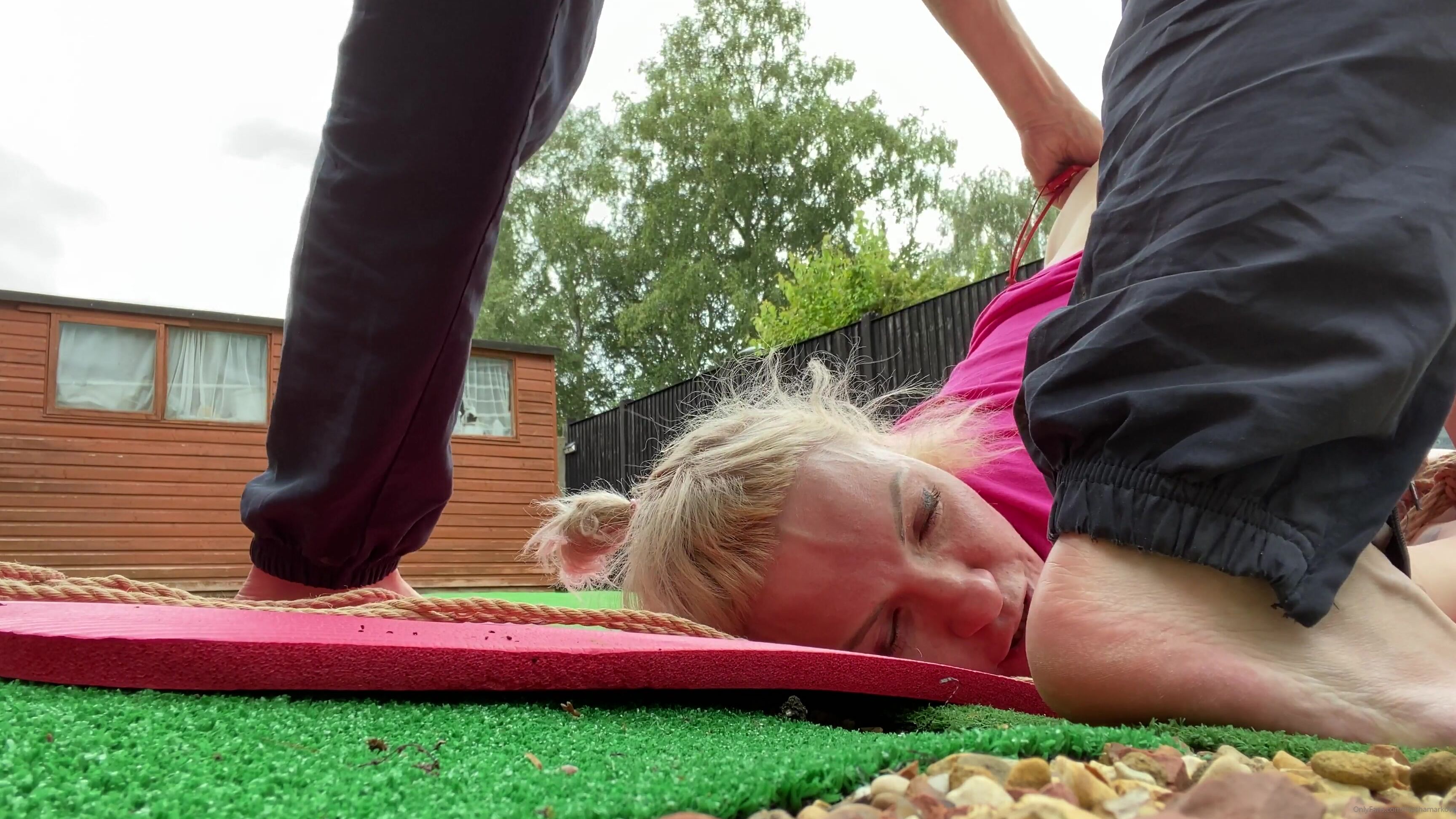 Mashamarkova Long Backstage With Everything That Doesn T Get Into