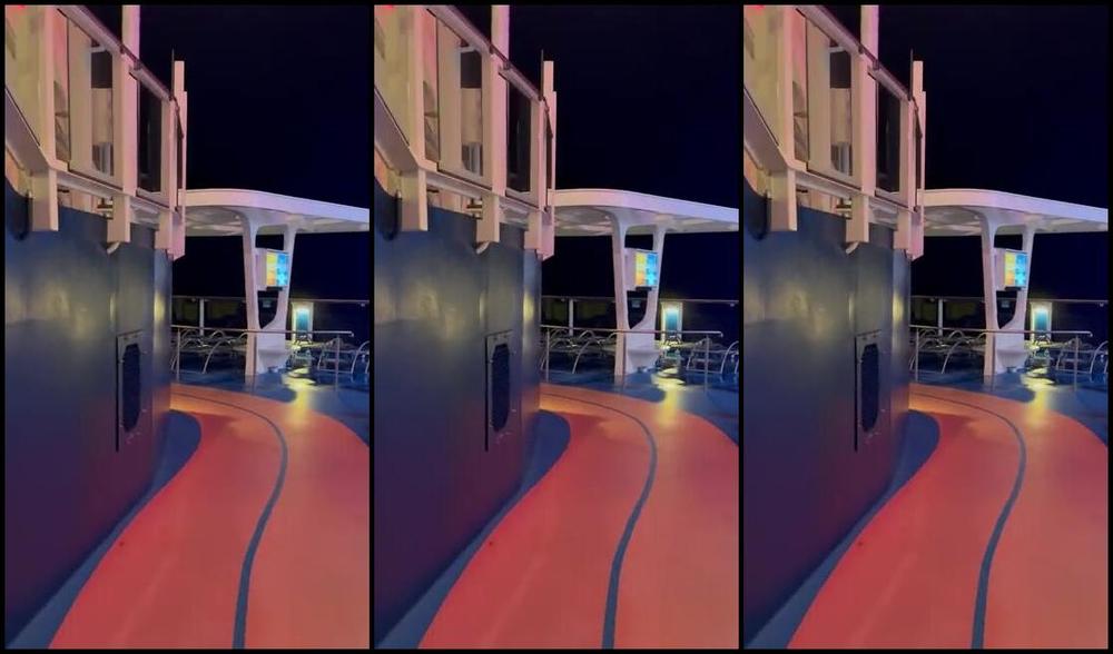 Longtoesally Nicknamed Longtoesally Stormy 04 23 2025 Onlyfans Video Up At The Crack Of Dawn On Cruise Walking The Walking Trail On Deck