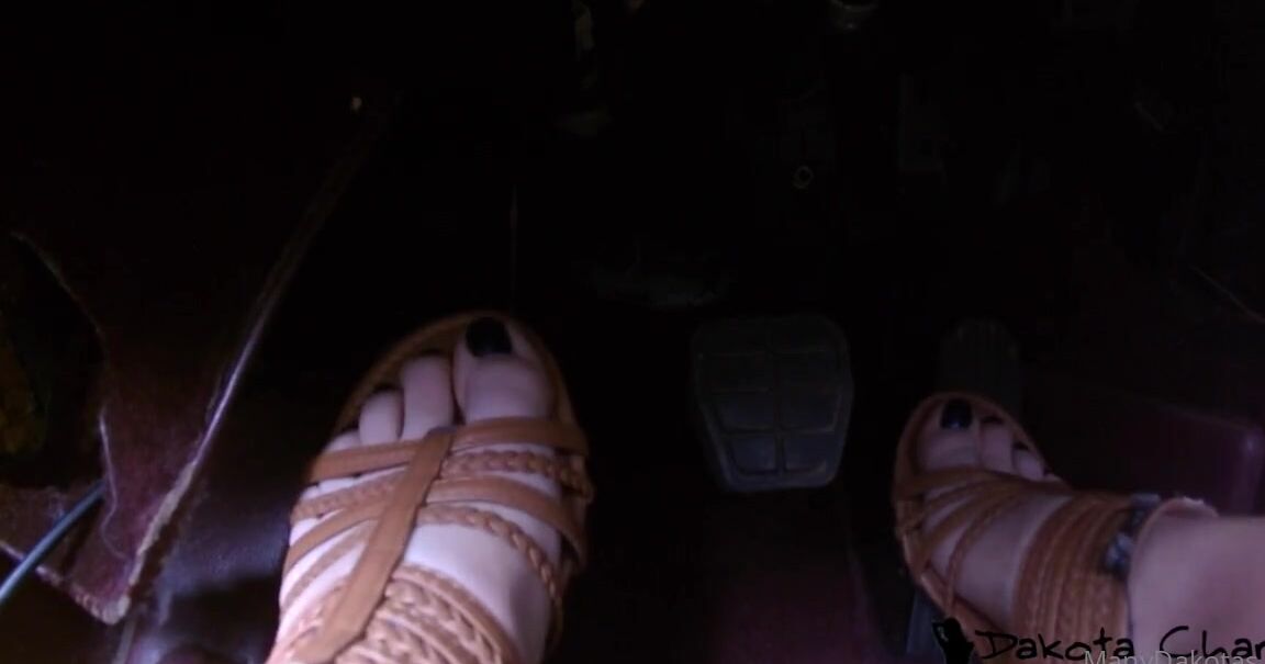 Dakota Charms Nicknamed Dakotacharms Onlyfans New Sandal Stick Driving