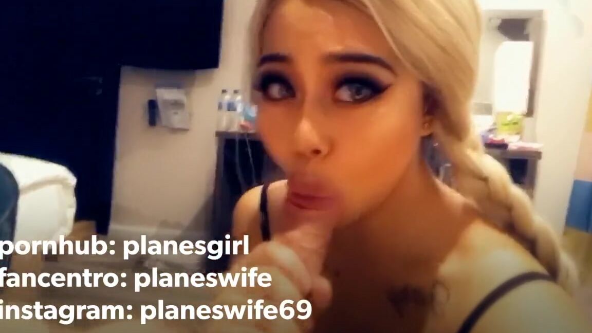 Snapchat Blowjob @planesgirl_planesgirl PornHubPremium