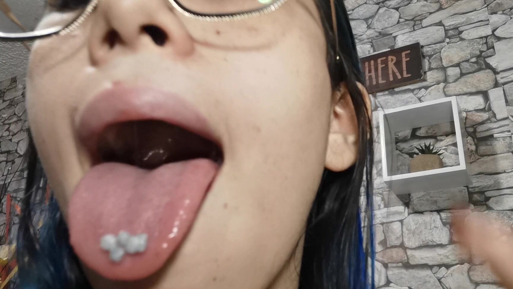 Katty Blake Custome Playing With My Nose Snot Ass