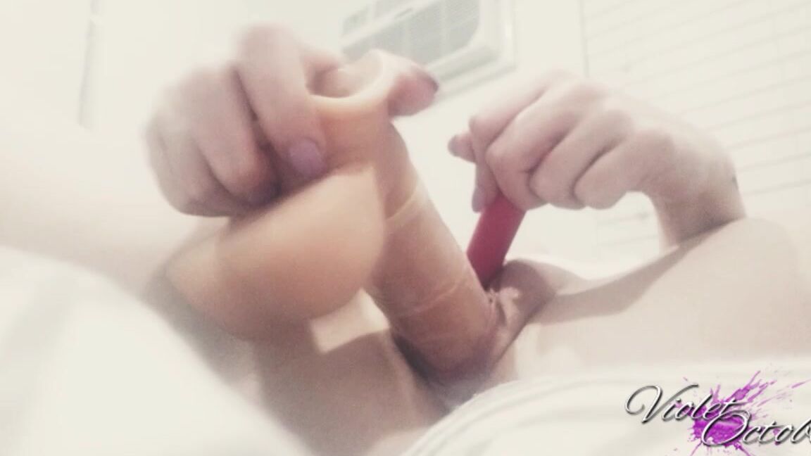 "VioletOctober" big toys, dildo fucking, dildos, gape, toys Horny Slut Desperate To Cum on Fat Cock manyvids