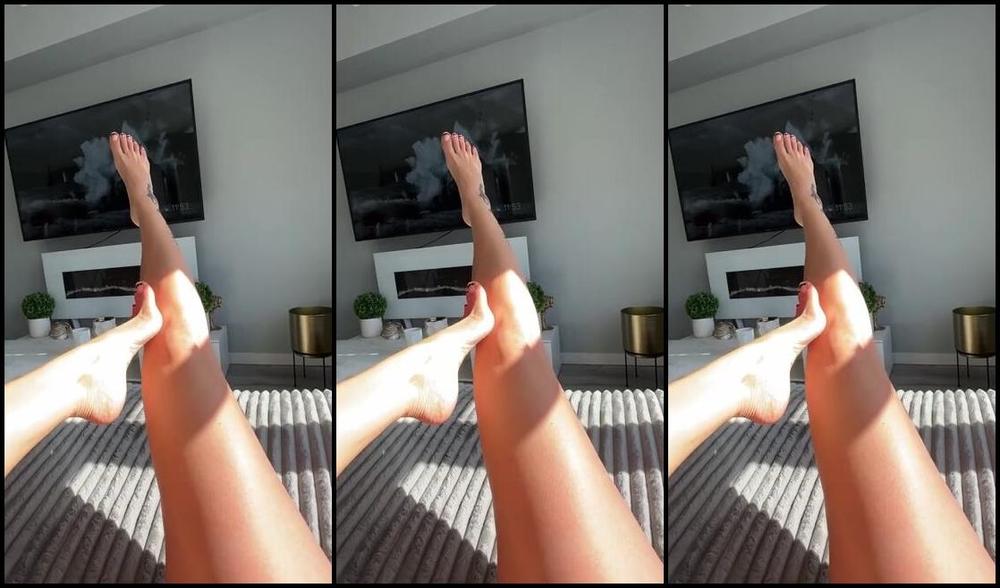 Goddess Pussyfoot Aka U186296307 Onlyfans A Fun V Day Pedi And Some Oil There May Be Some Humps For Hump Day Too Lucky Ass Foot Bitches