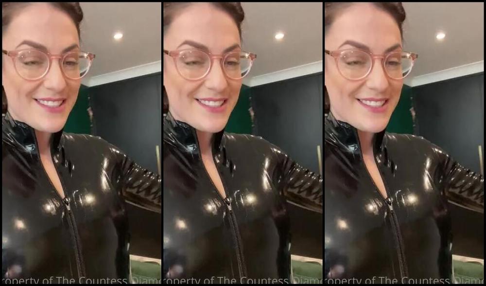 Countess Diamond Aka Countessdiamond Onlyfans See You All Later For The 830 Live