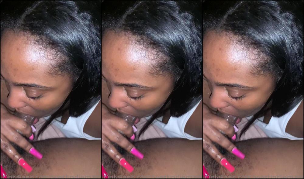 Westindiemamii Late Night Blowjob Gave Him