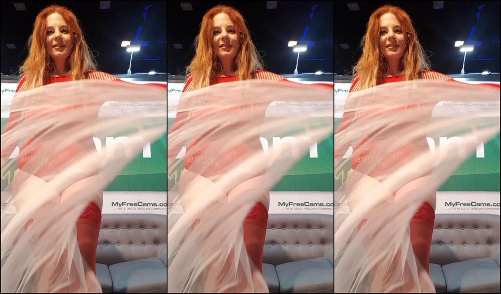 Xfaeryprincessx Red Bodysuit Red Thigh High Stockings Red Hair I M