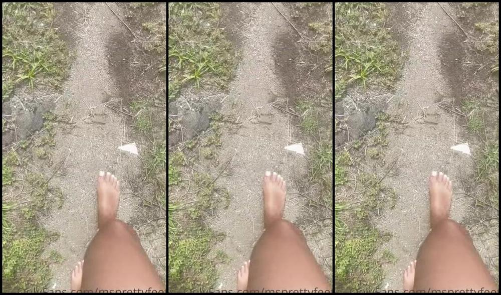 Msprettyfeet 05 18 2023 Onlyfans Video Barefoot Through The Jungle