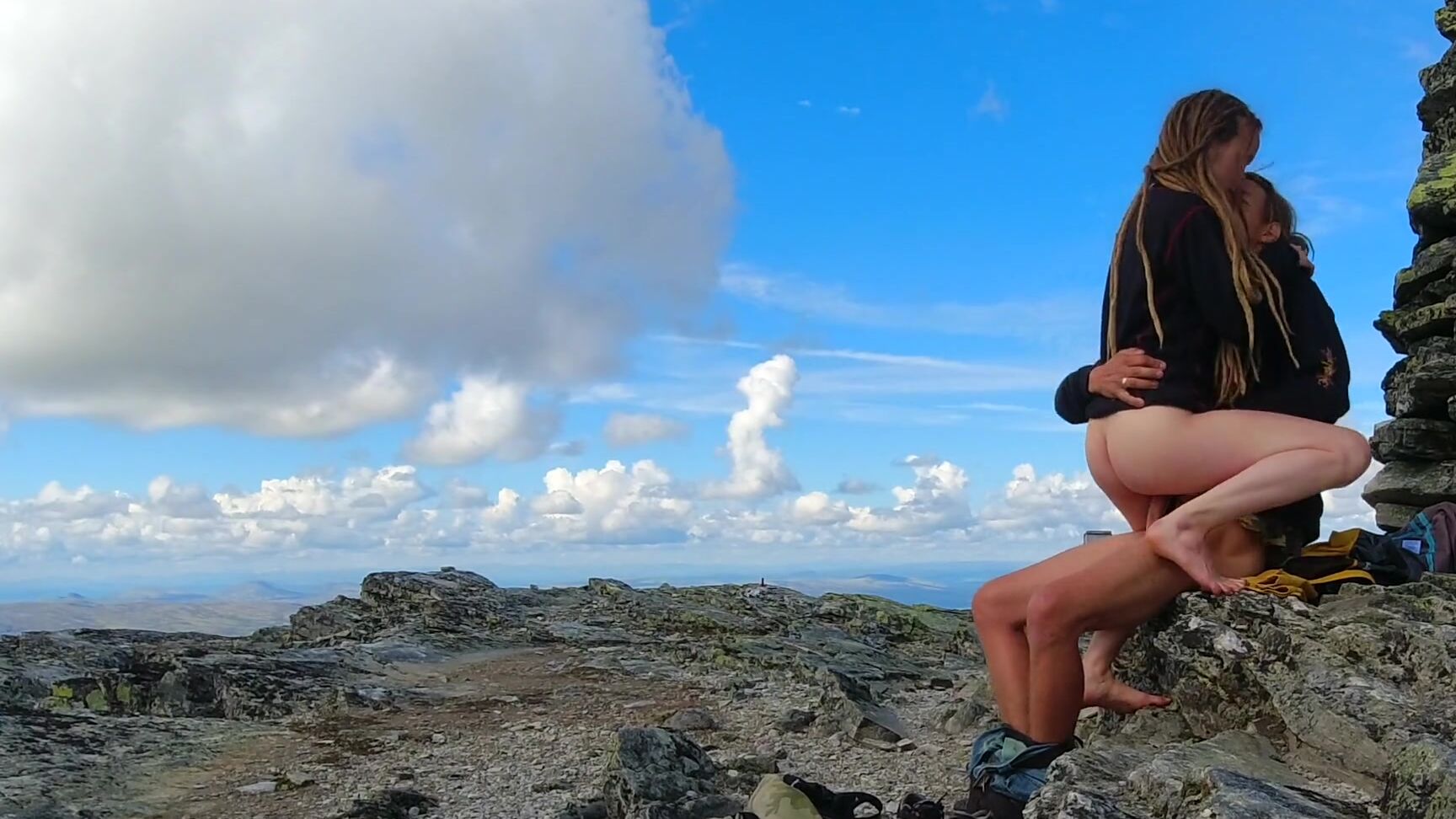 RosenbladX sex on a mountain top in norway rosenlundx Pornhub