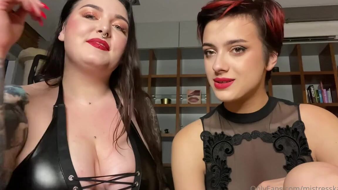 Mistresskarino Onlyfans You Are Soooo Lucky Guy Today You Have An Opportunity To Follow Our Commands You Little