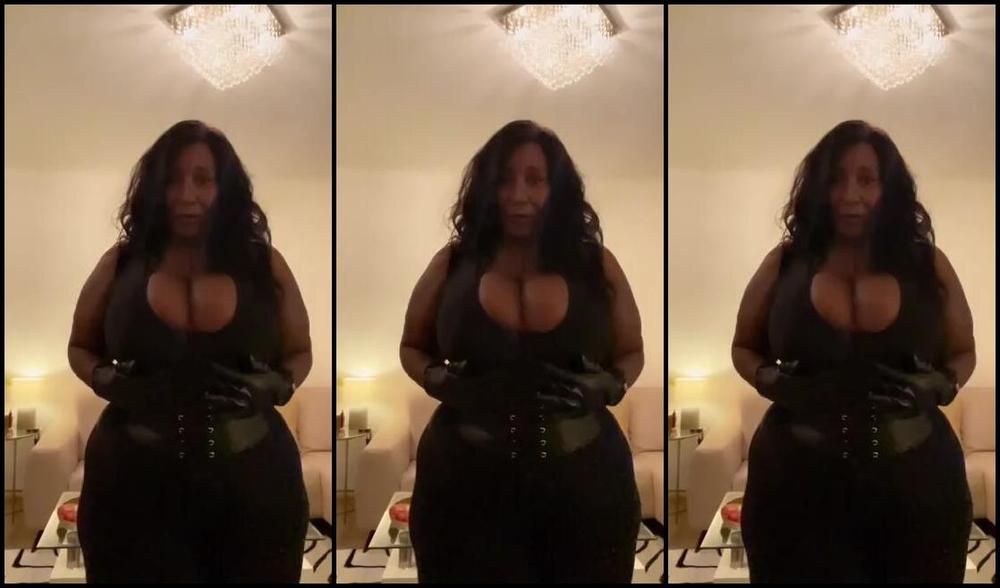 Madam Caramel Onlyfans Taunting You With My Leather Gloves