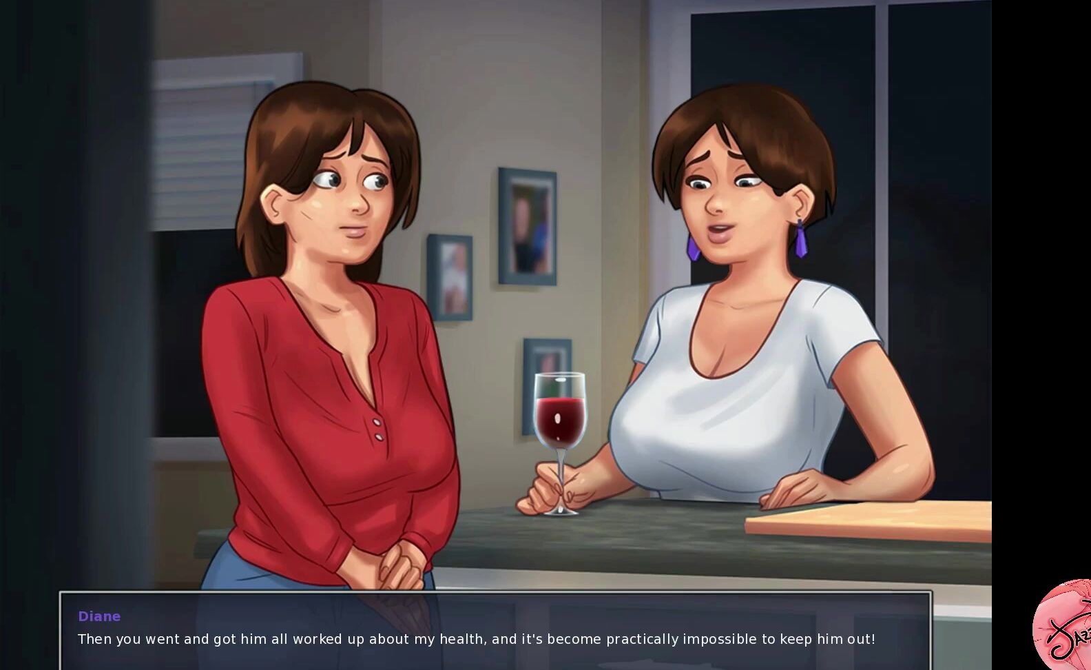 "Pillow Talk" Petite, Kink, Big Cock, Saleswoman, Sales Lady, Sales Girl, Babe, French Kiss, Tongue Kissing, Summertime Saga, Gameplay, Car Dealership, Daughters, French Anal, Hot Kissing, Cum Kiss, Suggest Pillow Talk Summertime saga 43 French kiss 