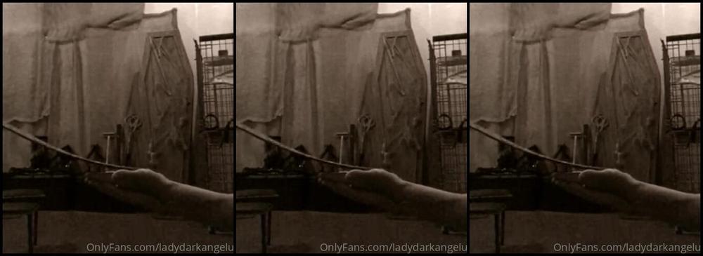 Lady Dark Angel Found This That Was Filmed Years Ago A Hand Tawse With Powder For Effect It Was Filmed In A Very Old Photographic Studio
