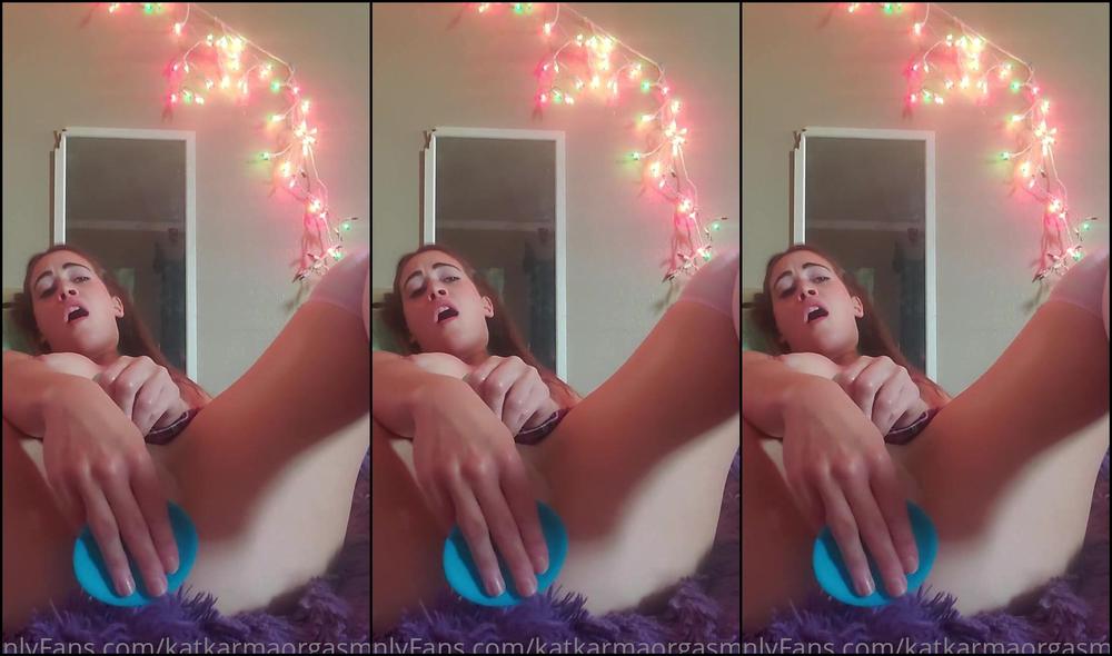 Katkarmaorgasmic I Was So Horny Watching A Gb Porn Video Of A Sexy Little Blonde Punk Rock Slut Wearing A T