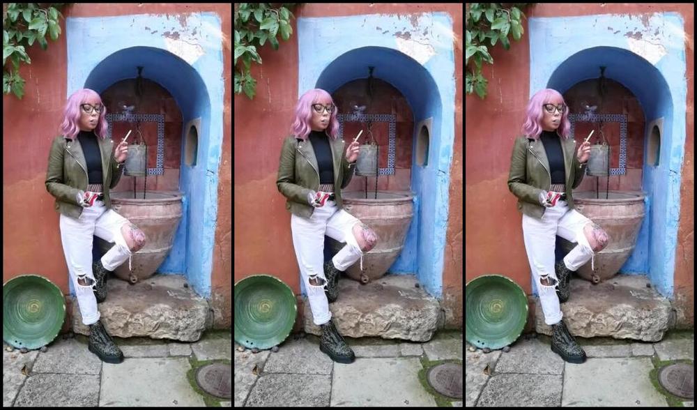 Queen Kinkerbell Nicknamed Kinkerbell23 Onlyfans My Beautiful New Dr Marten Boots Are Perfect For Cigarette Crushing I Hope You Enjoy This