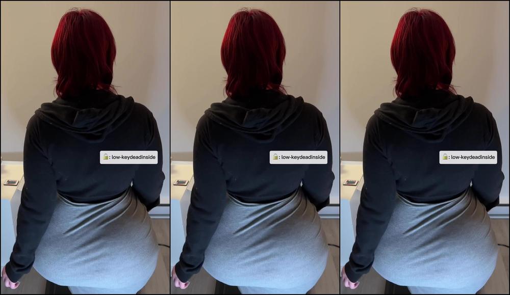 Low Keydeadinside 2024 05 15 Walking Bundle Ppv 5 Videos 5 Different Angles Grey Dress And Nude 04