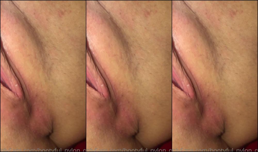 Bootyful Nylon Queen I Am Dying To Make Myself Cum Again Do Y