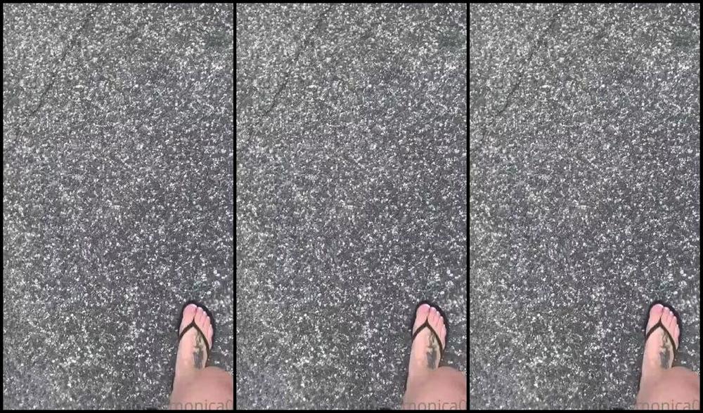 Goddessmonica00W Onlyfans Flip Flop Walk Joip