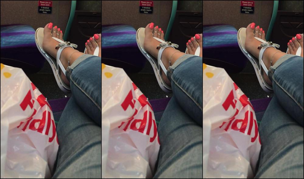 Footsiegalore Feet Up On The Bus After I Got Back To The Uk Imagine Sitting Behind Me And Seeing My Fee