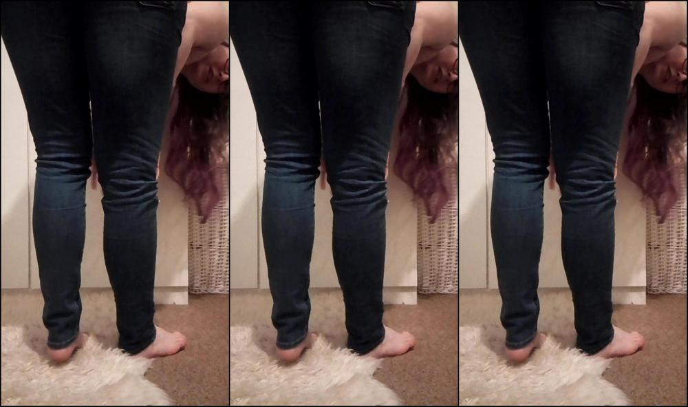 Satinespark Jeans And Vibrator I M Just Your Naughty Girl Next Door