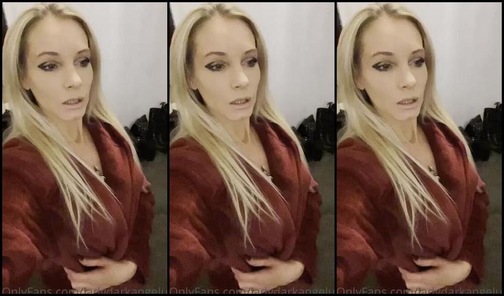 Ladydarkangeluk Onlyfans Good Morning Fans5
