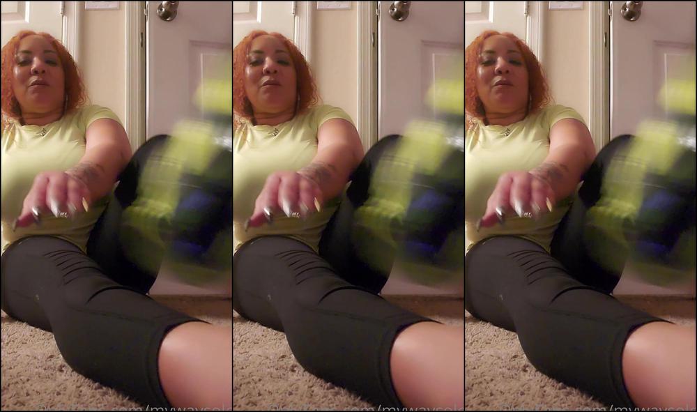 Mywaysoles Part Of My Nylon Footie Tease