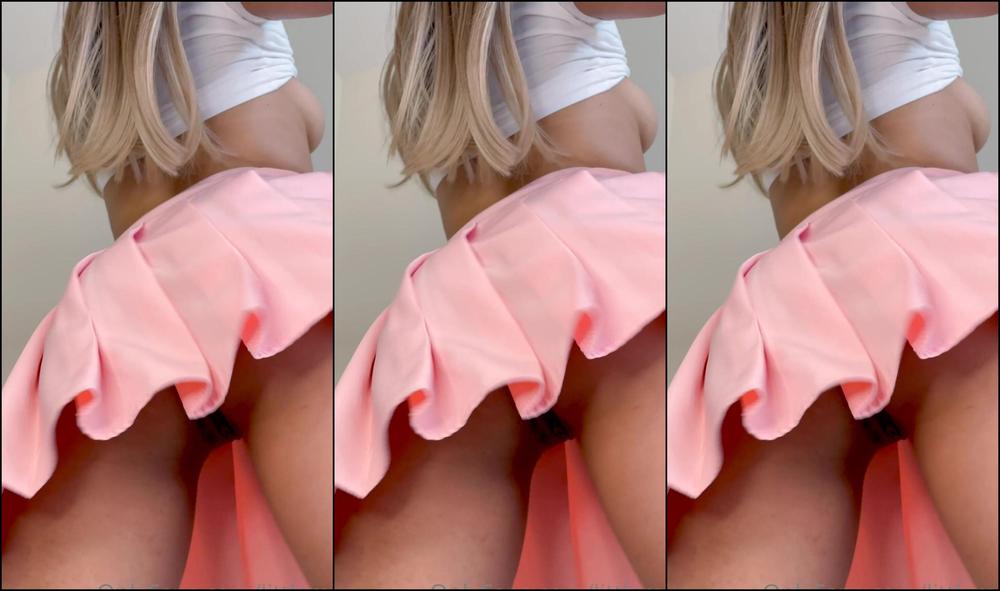 Littlemia Watch Me Cum In My Pink Skirt