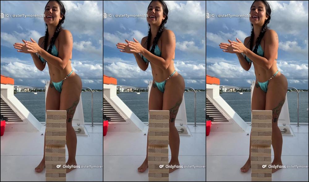 Steffymoreno 3032212330 09 29 2023 When Jenga Says So I Have To Follow The Order The Party On The Boat
