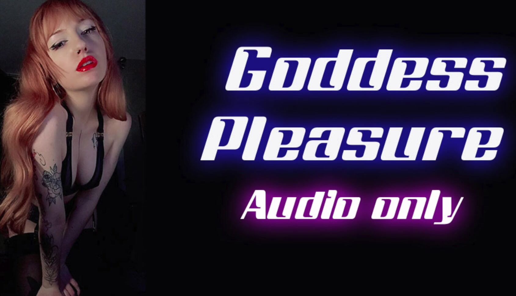 "Ellie Haze" audio only, domination, femdom, goddess worship, masturbation, sfw Listen to Goddess Pleasure herself manyvids