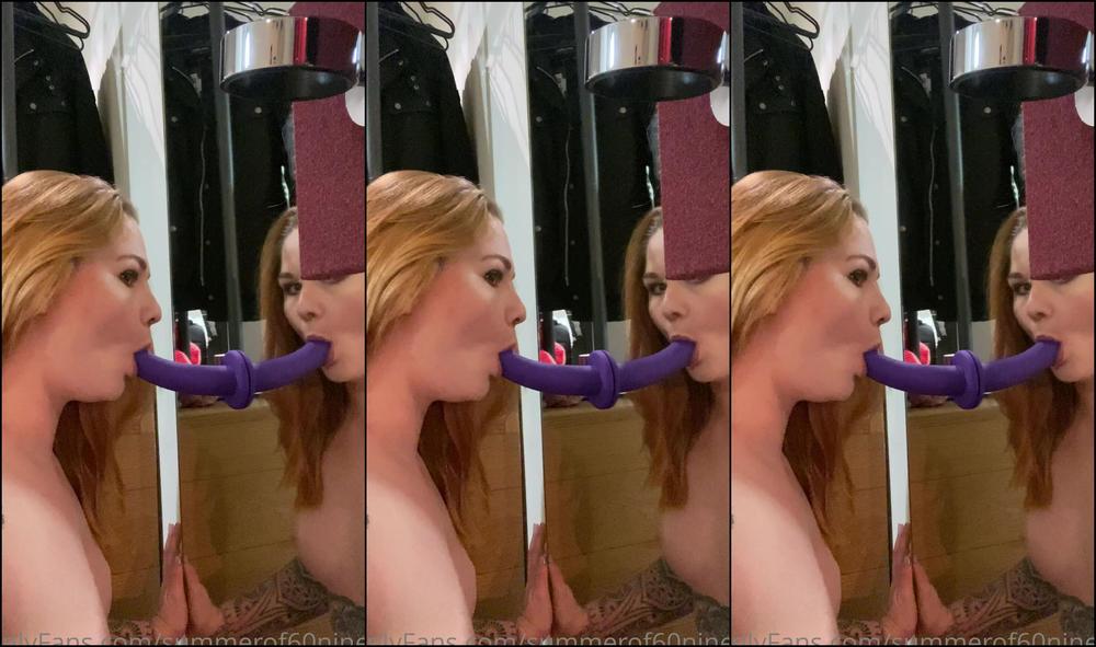 Summerreidvip 2421842448 04 11 2022 Sucking Chok Ng And Gagging On My 12 Inch Dildo For You