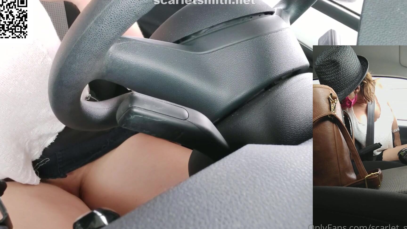 Scarlet Smith Gasstation Pussy Upskirt Nopanties