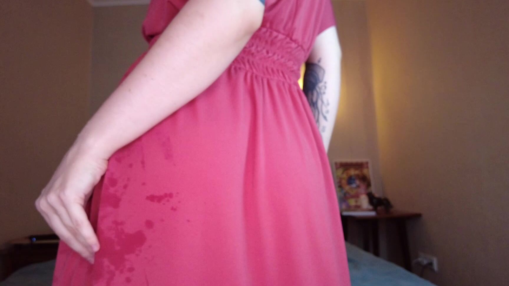 Close-Ups, Panty Stuffing, Pee, Tattoos, Teens (18+) stacymoon making these panties extremely wet ManyVids