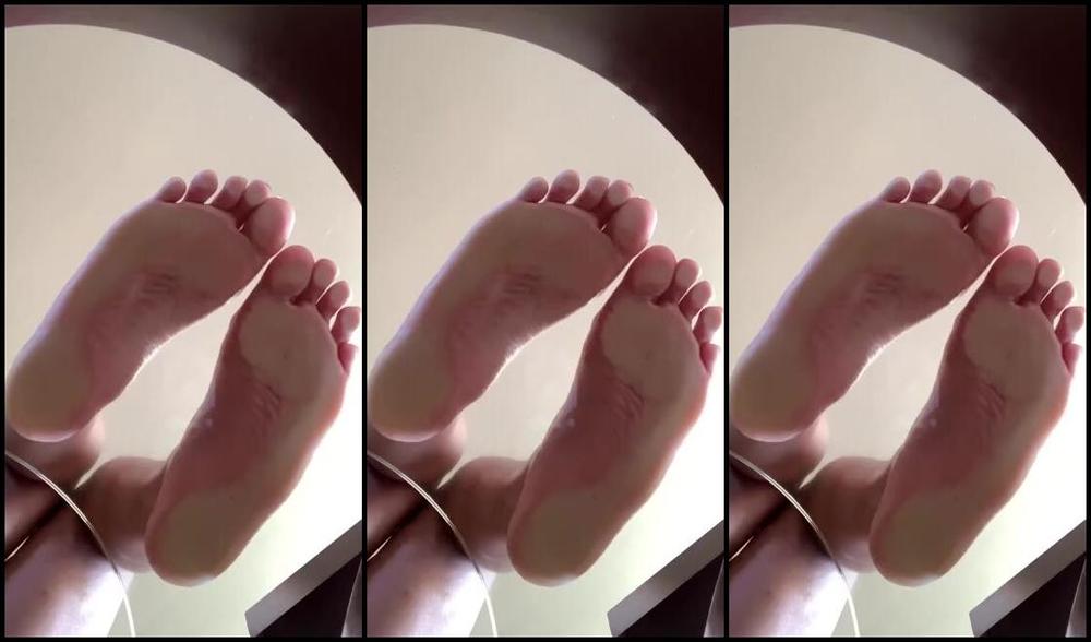 Sugared Soles2 Onlyfans Sweaty Feet Pressing Against Glass