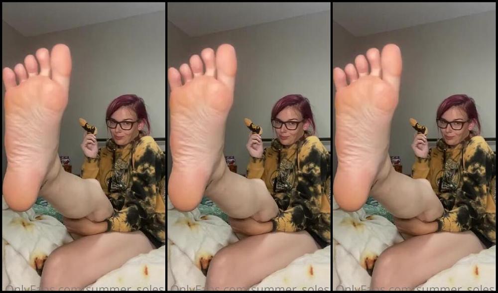 Summer Solesis Nicknamed Summer Solesis Onlyfans My Soles Are Amazing But My Thighs Are Scrumptious Lol