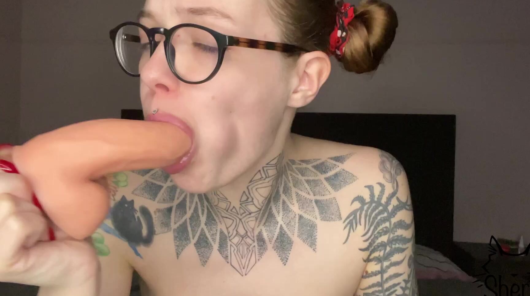 Sherri Roleplay Sloppy Facefuck Dildo