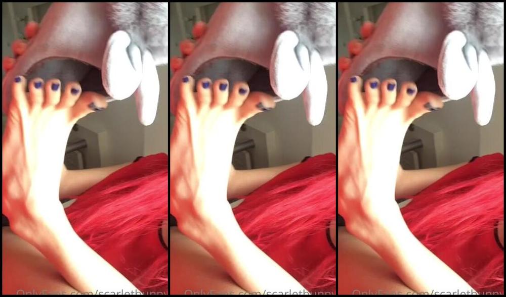 Scarletbunny Nicknamed Scarletbunnyy Onlyfans Smell Feet Scarletbunny
